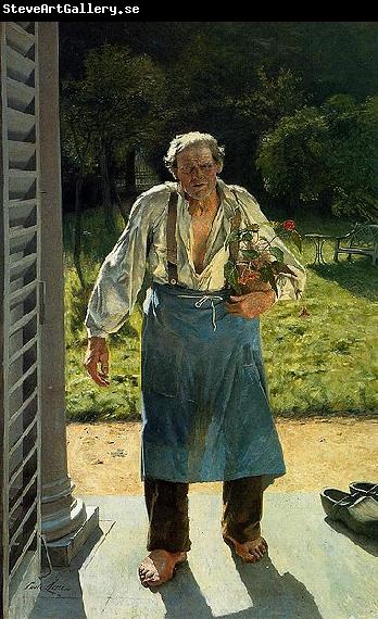 Emile Claus Old Gardener